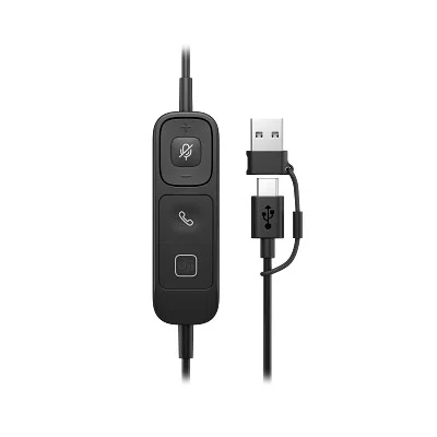 HP Poly Mission 615 Monaural USB