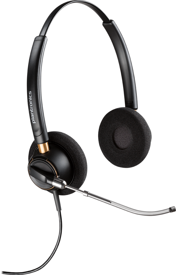 Plantronics slúchadlá ENCOREPRO HW520V na obe uši