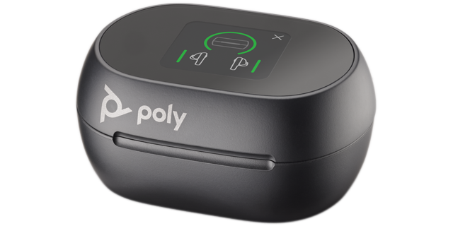 Poly Voyager Free 60+ UC, USB-A,Dotykový display nabíjacieho púzdra