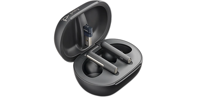 Poly Voyager Free 60+ UC, USB-C, Dotykový display nabíjacieho púzdra