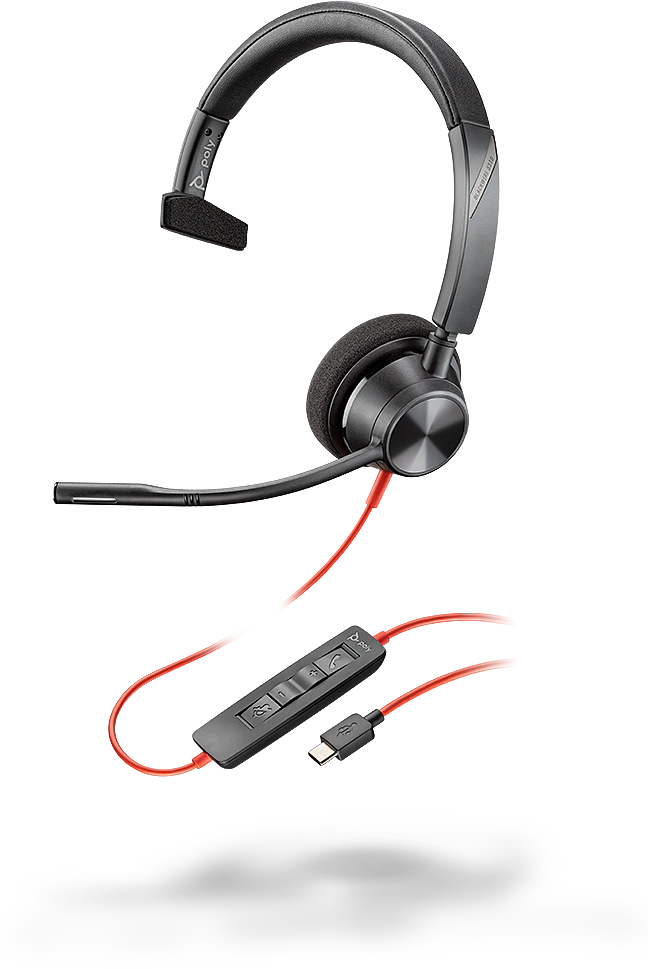 Slúchadlá BLACKWIRE 3310, BW3310 USB-A