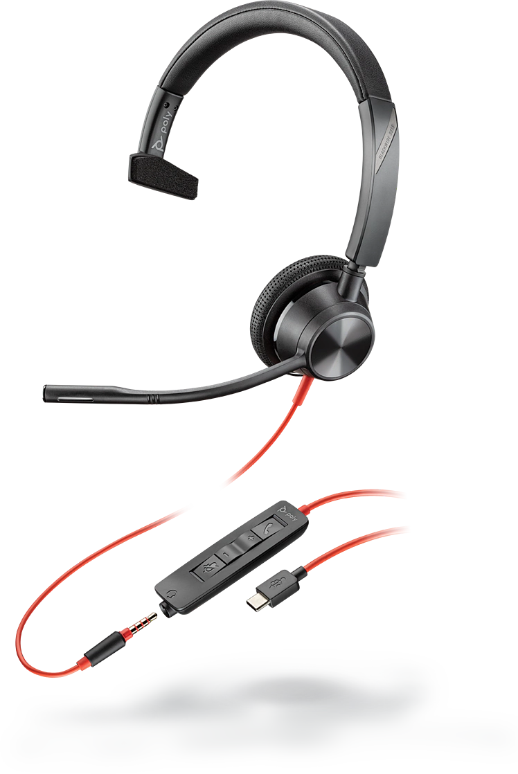 Slúchadlá BLACKWIRE 3315, BW3315 USB-C
