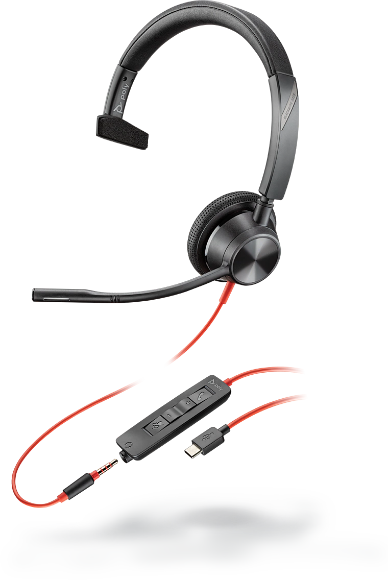Slúchadlá BLACKWIRE 3315, BW3315 USB-C